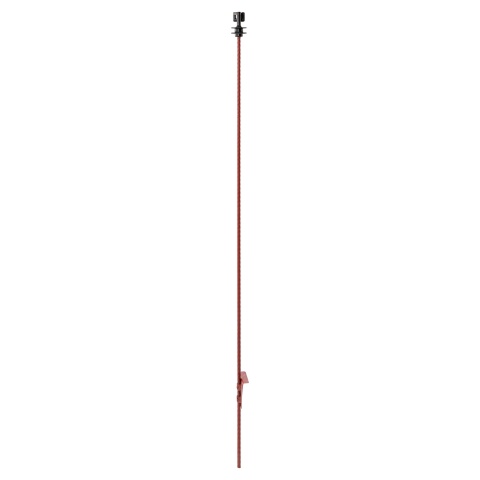 Stâlp din oțel, pentru gard electric, Ø8 mm × 107 cm
