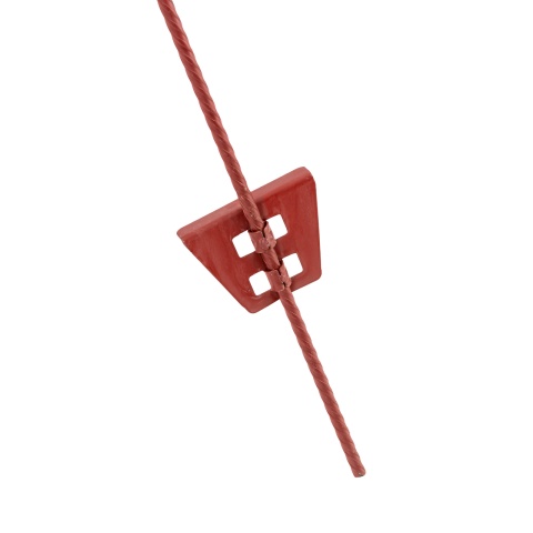 Stâlp din oțel, pentru gard electric, Ø8 mm × 107 cm