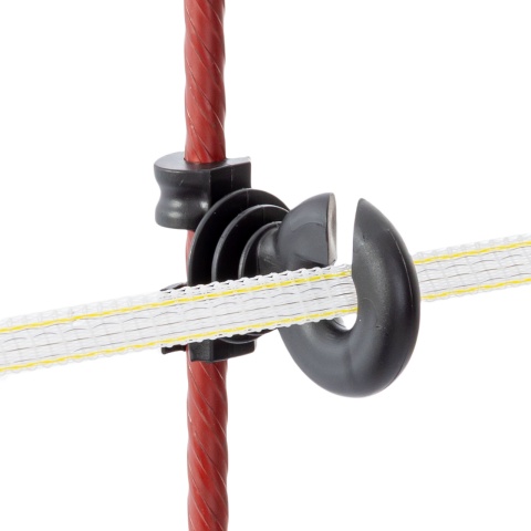 Stâlp din oțel, pentru gard electric, Ø8 mm × 107 cm