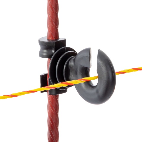 Stâlp din oțel, pentru gard electric, Ø8 mm × 107 cm