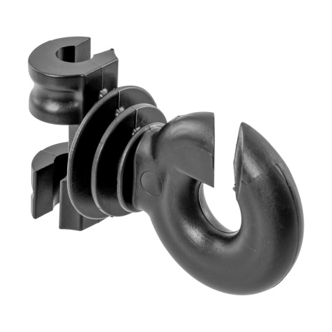 Izolator suplimentar pentru stâlp din oțel rotund Ø8 mm, 25 buc.
