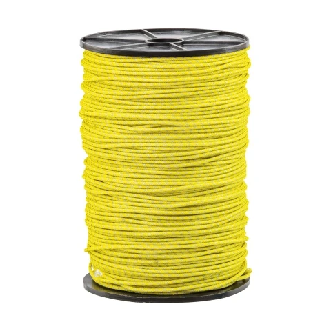 Frânghie gard electric țesut - 400 m - 400 kg - 0,65 Ω/m