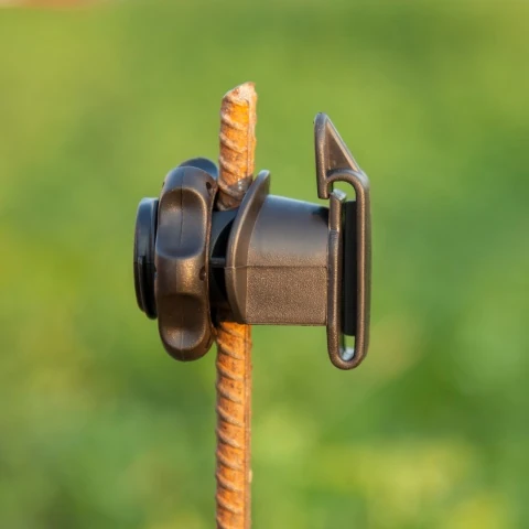 Izolator pentru bandă, montare pe stâlpi metalici, 25 buc.