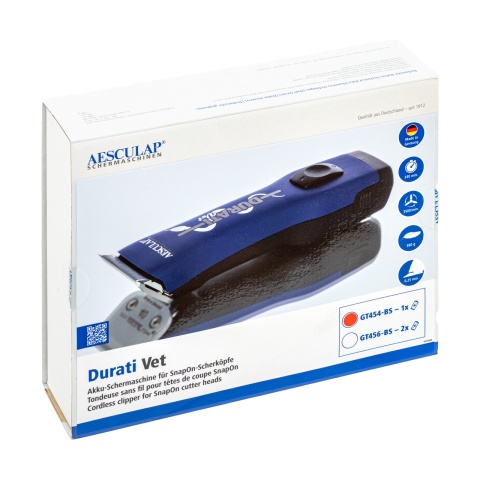 Mașină de tuns cu acumulator, Aesculap DuratiVet