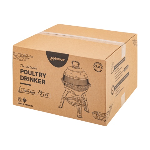 Adăpătoare premium pentru păsări, Optimus, 25 litri