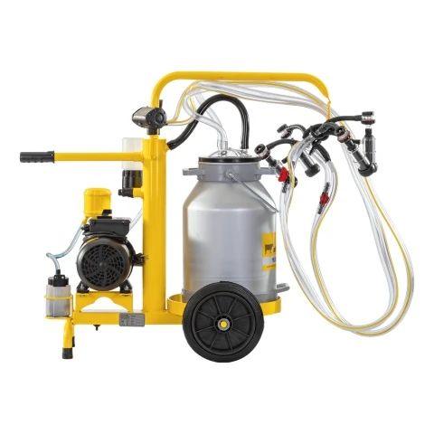 Aparat de muls oi, 2 posturi, 1 bidon aluminiu de 25 litri, eco