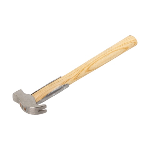 Ciocan pentru potcovit, cu mâner din lemn întărit, 33 cm