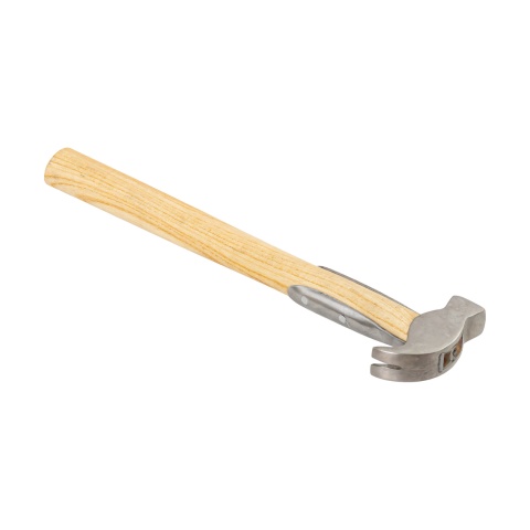 Ciocan pentru potcovit, cu mâner din lemn întărit, 33 cm