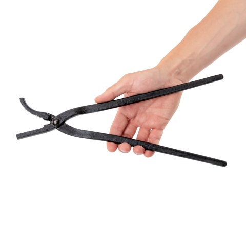 Clește pentru pentru fixarea sau extragerea cuielor de potcoavă, 35 cm