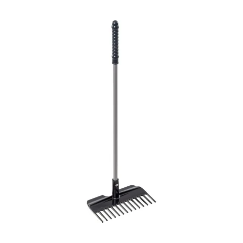 Greblă pentru curățare bălegar, Mistboy Mini, negru, 60 cm