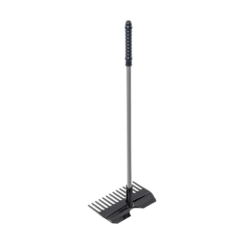 Greblă pentru curățare bălegar, Mistboy Mini, negru, 60 cm