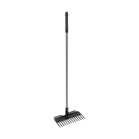 Greblă pentru curățare bălegar, Mistboy, negru, 75 cm