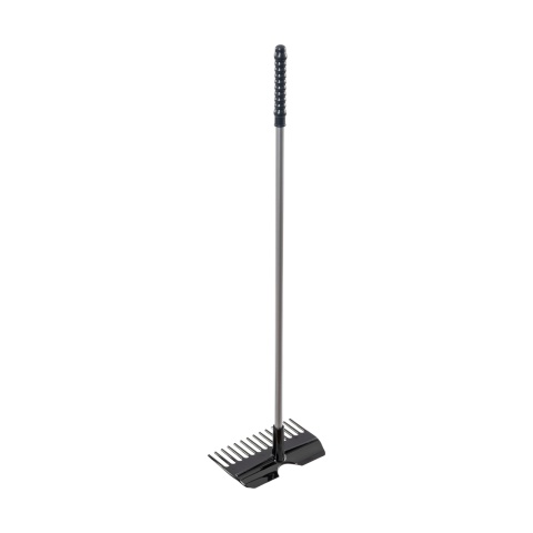 Greblă pentru curățare bălegar, Mistboy, negru, 75 cm