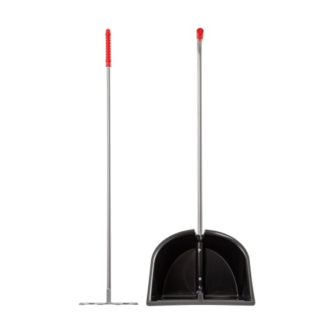 Lopată Mistboy cu greblă, negru, 90 cm
