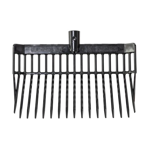 Furcă pentru gunoi de grajd, PremiumFork, negru, 38 × 32 cm
