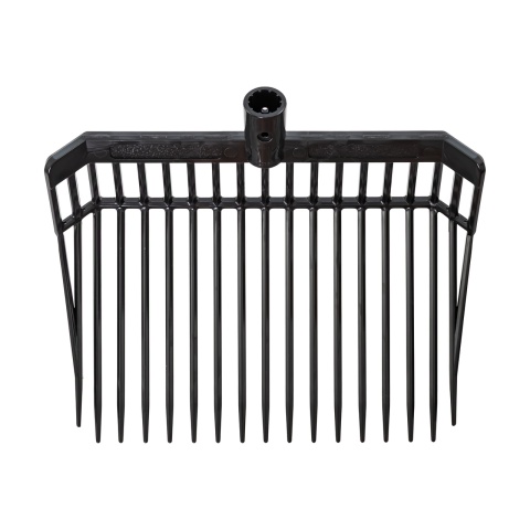 Furcă pentru gunoi de grajd, PremiumFork, negru, 38,5 × 32 cm