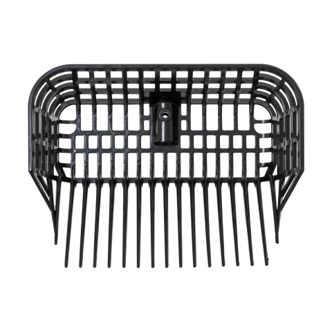 Furcă pentru gunoi de grajd, MaxiFork, negru, 38 × 30 cm