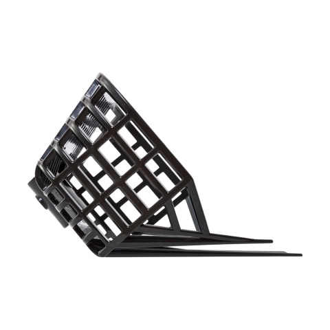 Furcă pentru gunoi de grajd, MaxiFork, negru, 38 × 30 cm