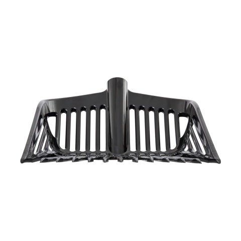 Furcă pentru gunoi de grajd, negru, 37 × 43 cm