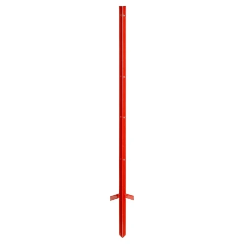 Stâlp din oțel cornier 25 × 25 mm, 115 cm, 10 buc.