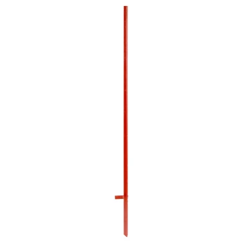 Stâlp din oțel cornier 25 × 25 mm, 150 cm, 10 buc.