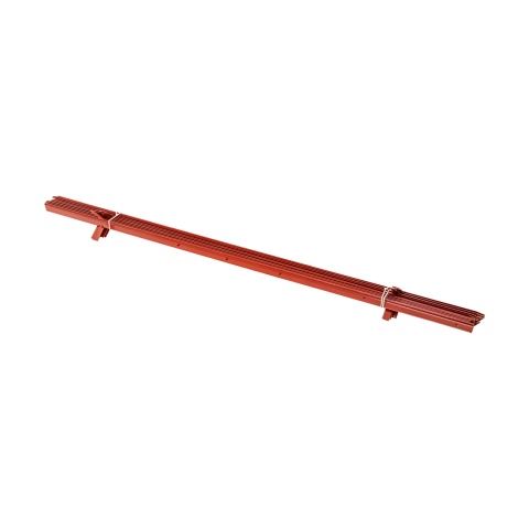 Stâlp din oțel cornier 25 × 25 mm, 165 cm, 10 buc.