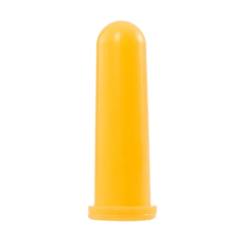 Tetină conică din latex, cu gaură cruce