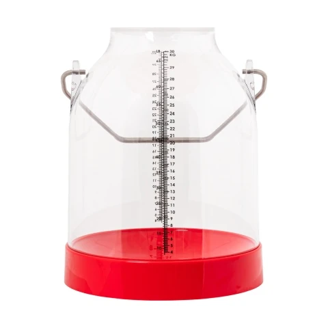 Bidon gradat pentru lapte, din plastic, 30 litri