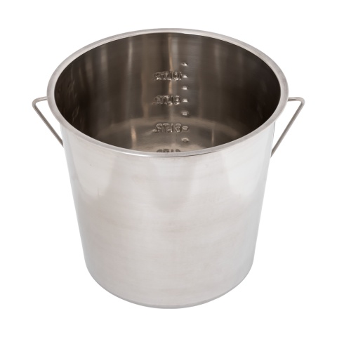 Găleată din inox, 12,3 litri