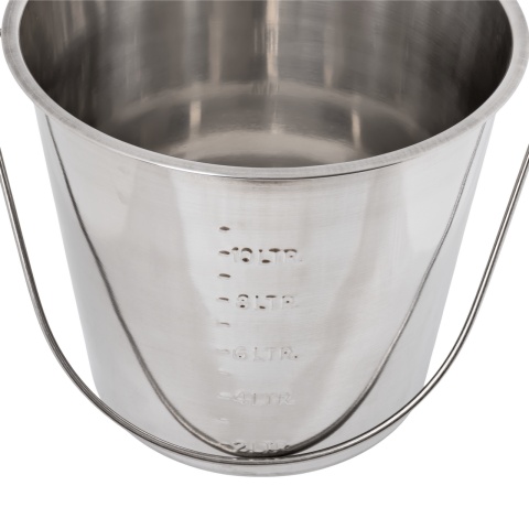 Găleată din inox, 12,3 litri