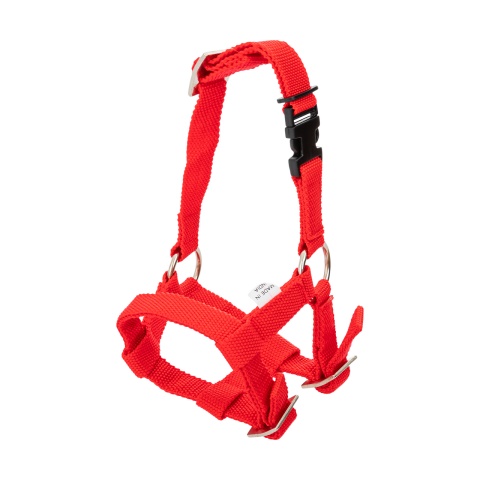 Căpăstru pentru alpaca, roșu