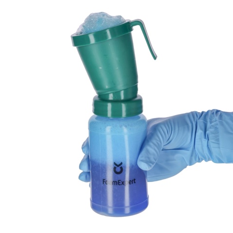 Pahar pentru dezinfecția mameloanelor, FoamExpert (cu spumă), 300 ml