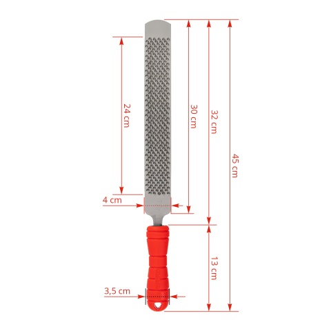 Rașpilă pentru copite, Dick, 30 cm