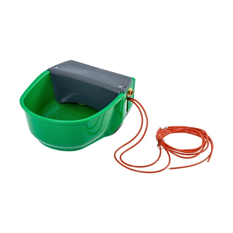 Adăpătoare anti-îngheț cu plutitor și țeavă de încălzire, 5 litri