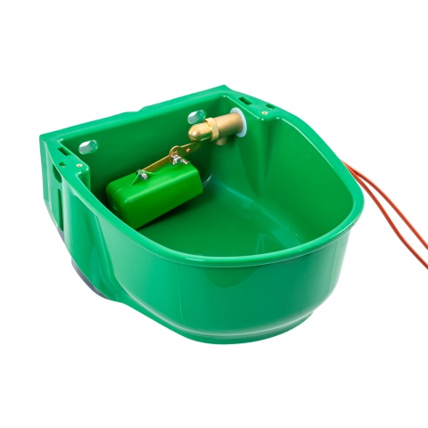 Adăpătoare anti-îngheț cu plutitor și țeavă de încălzire, 5 litri