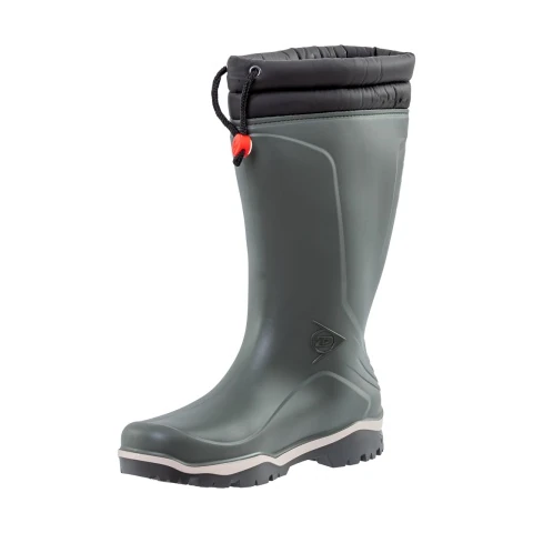 Cizmă de cauciuc pentru timp de iarnă, Dunlop Blizzard, verde, 43 :: 43