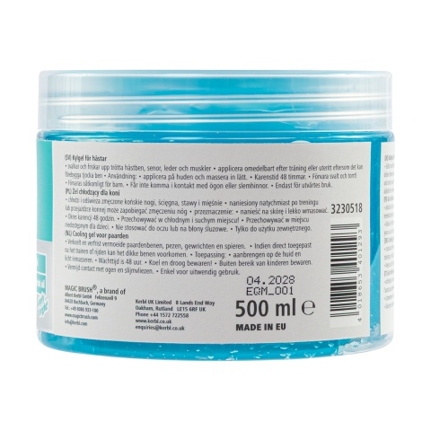 Gel pentru cai, MagicBrush Equimint, 500 ml