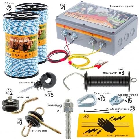 Pachet gard electric pentru apicultori