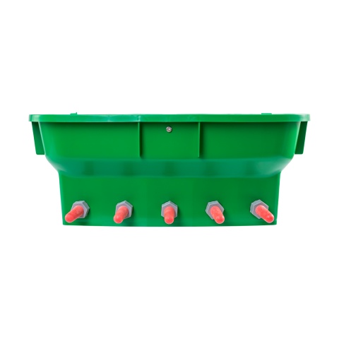 Adăpătoare pentru viței, cu 5 posturi, 30 litri