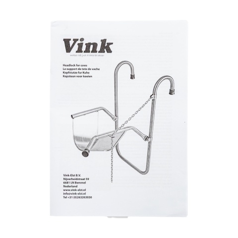Suport de cap reglabil pentru bovine, pentru tratamente