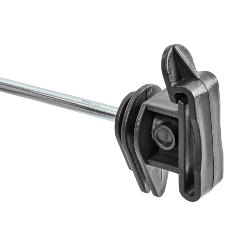 Izolator lung pentru bandă, cu holțșurub, 200 mm