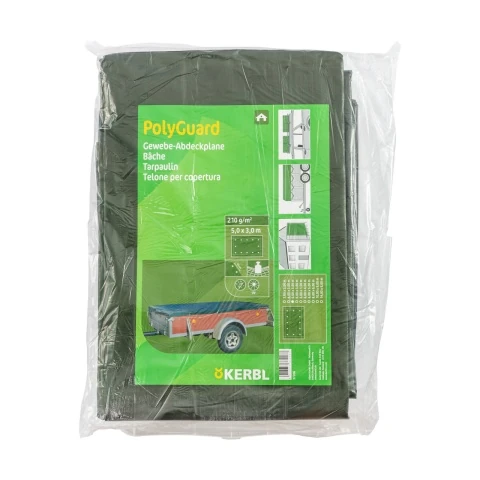 Prelată de protecție, PolyGuard, 210 g/m², 5 × 3 m