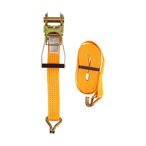 Chingă de ancoraj cu clichet, portocaliu, 4000 kg, 50 mm × 8 m