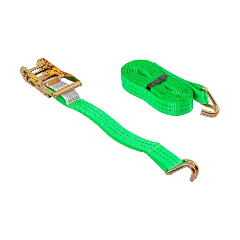 Chingă de ancoraj cu clichet, verde, 2000 kg, 35 mm × 6 m