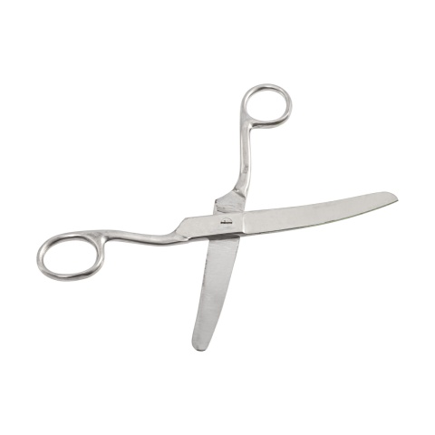 Foarfecă încovoiată de tăiat bandaje, inox, 200 mm