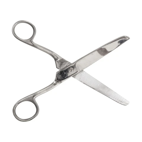 Foarfecă încovoiată de tăiat bandaje, inox, 200 mm