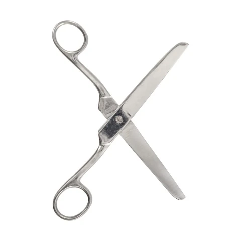 Foarfecă încovoiată de tăiat bandaje, inox, 200 mm