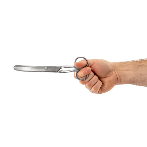 Foarfecă încovoiată de tăiat bandaje, inox, 200 mm