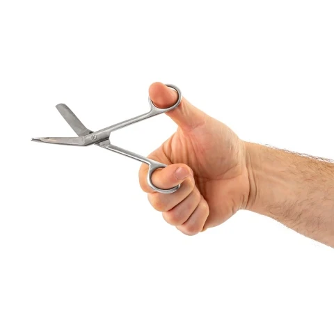 Foarfecă de tăiat bandaje, inox, 145 mm