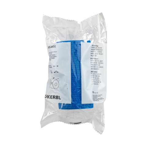 Bandaj pentru copite, Vetlastic, albastru, 450 × 10 cm